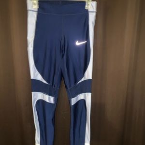 blue nike leggings